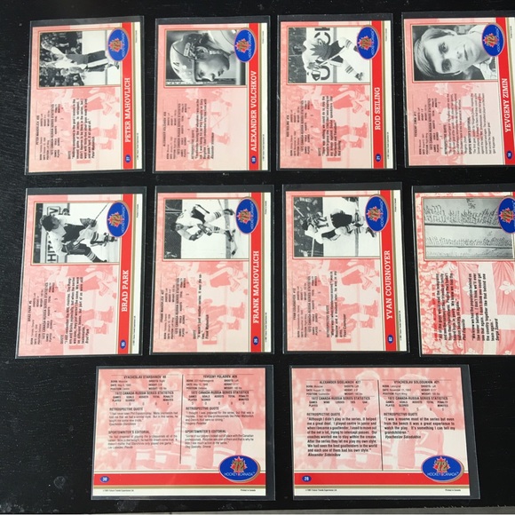 HOCKEY CANADA 72 CARDS - 10 pcs (mint) - Picture 2 of 2